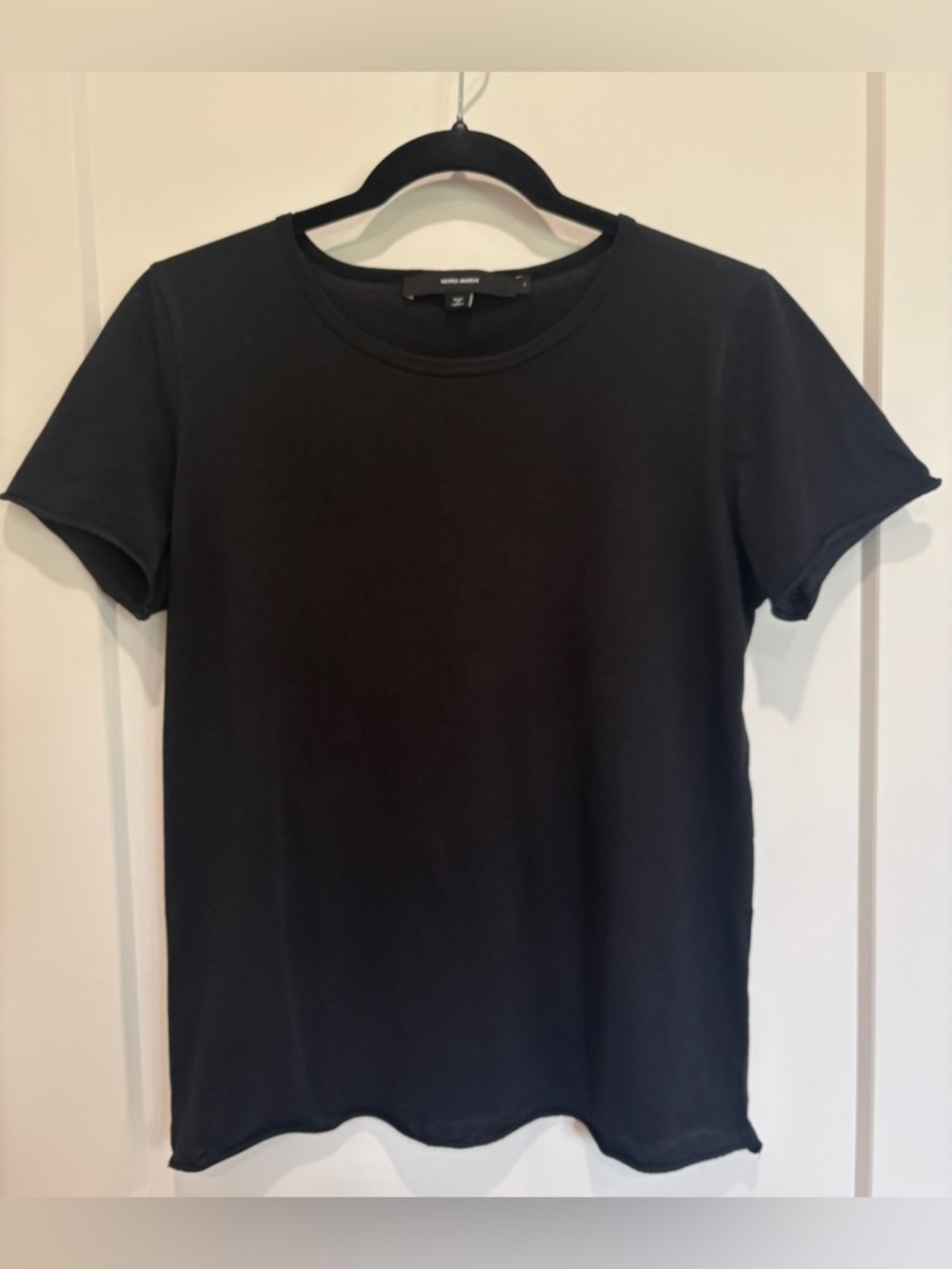 Vero Moda Basic Black Short Sleeve Crewneck Tee